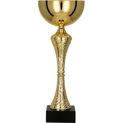 2. Puchar metalowy złoty