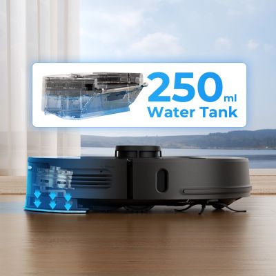 18. Robot sprzątający odkurzacz UWANT U100 Lite z funkcją mopa + stacja ładująca - szary