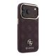 4. Etui Guess Peony 4G Small Logo MagSafe na iPhone 17 Pro / 18 Pro - burgundowe