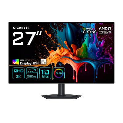 7. MONITOR GIGABYTE OLED 27" MO27Q28G 280Hz