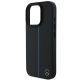 6. Etui Mercedes MB Blue Line Leather MagSafe na iPhone 16 Pro - czarne