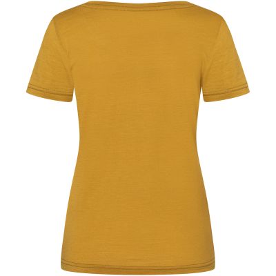 3. Koszulka damska SUPER.NATURAL W Surfing Flowers Tee żółta