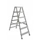 AWTOOLS Drabina taboret 6 stopni 150kg