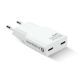 2. EVERACTIVE ŁADOWARKA SIECIOWA 2 X USB-C QUICK CHARGE 4+ 30W SUPER SLIM BIAŁA SC-385Q