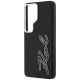 6. Etui Karl Lagerfeld Grained Signature Metal Resin Logo na Samsung Galaxy S26 Ultra - czarne
