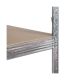 2. AW regał 6 półek 200x90x40 nośność 300kg / 6,0mm - wciskany szybki montaż