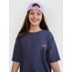 T-shirt oversize z nadrukiem dziewczęcy 4F 4FJWSS25TTSHF1853-22S