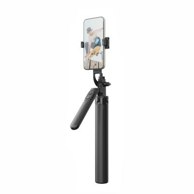 2. Wozinsky selfie stick WH181-Y1S teleskopowy statyw 1.75m ze stopu aluminium z uchwytem na telefon - czarny