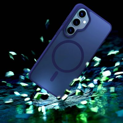 11. Etui 3mk Smoke MagCase na Samsung Galaxy S26+ - granatowe