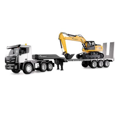 7. Amewi Truck G836E Zestaw do ciągnika i koparki RTR