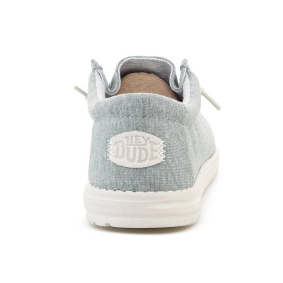 5. HEYDUDE WALLY STRETCH JERSEY SEAFOAM 45433-3YN