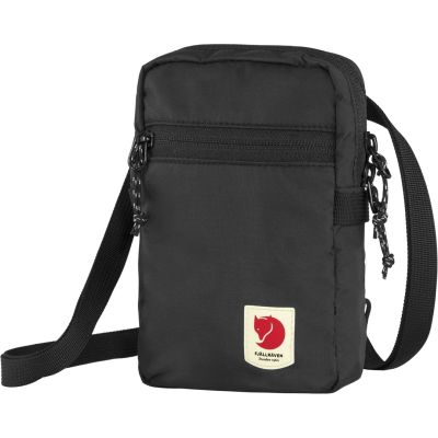 2. Fjällräven High Coast Pocket Poliamidowy Czarny Unisex Torba na krzyż