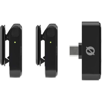 3. RODE Wireless Micro - 2-kanałowy cyfrowy system bezprzewodowy (USB-C, Czarny)