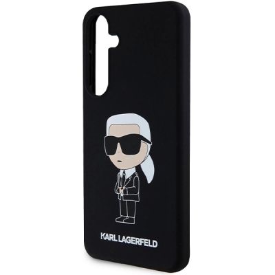 6. Etui Karl Lagerfeld Silicone Ikonik na Samsung Galaxy S24+ - czarne
