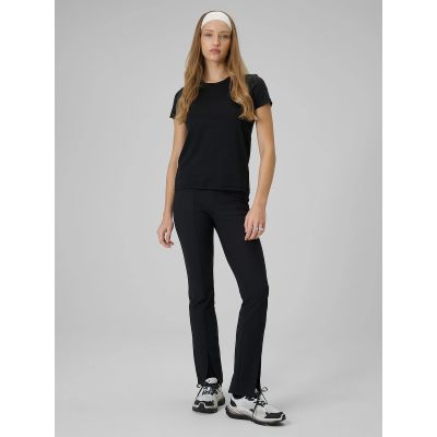 6. T-shirt slim gładki damski 4F 4FRAW25TTSHF3623-20S