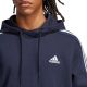 6. Bluza adidas Essentials French Terry 3-Stripes Hoodie M IC0436