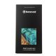 5. Etui Bewood Unique Turquoise z drewna i żywicy na iPhone 15 Plus - turkusowo-czarne