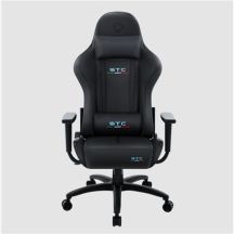 Jednostajny Fotel do gier STC Hołd Hardcore Czarny