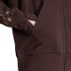 5. Bluza damska adidas Seasonal Essentials Animal Print 3-Stripes Full-Zip Hooded brązowa KV9299
