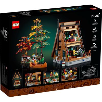 2. LEGO Ideas 21338 Chatka w kształcie litery A