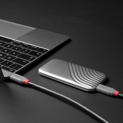 5. Lindy kabel USB USB4 Gen 3x2 0,8 m USB C Czarny