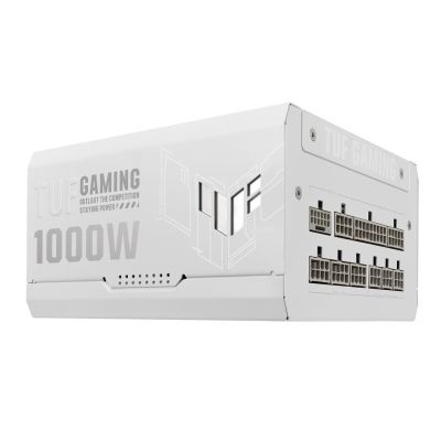6. Zasilacz ASUS TUF Gaming 1000W Gold White Edition