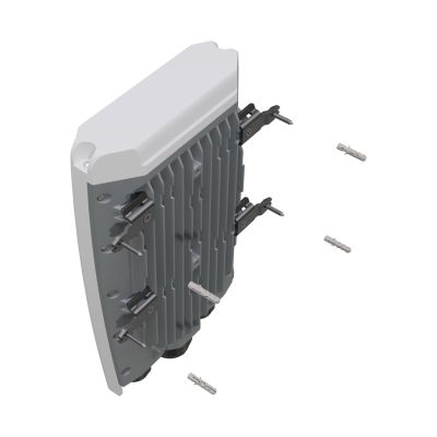 4. Mikrotik CRS504-4XQ-OUT łącza sieciowe Zarządzany L3 Fast Ethernet (10/100) Obsługa PoE 1U Biały