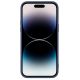 3. Nillkin CamShield Silky Silicone Case etui iPhone 14 Pro Max silikonowy pokrowiec z osłoną na aparat niebieskie