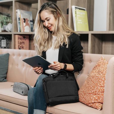 5. DICOTA Slim Eco MOTION 14 - 15.6" 39,6 cm (15.6") Aktówka Czarny