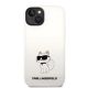 3. Etui Karl Lagerfeld Silicone Choupette na iPhone 14 Plus - białe