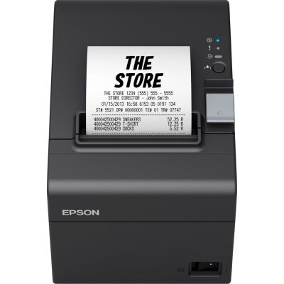 8. Epson TM-T20III (011): USB + Serial, PS, Blk, EU
