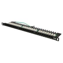 Patch panel Extralink EX.9663 (0.5U; kat. 6; 24xRJ-45)