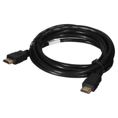 2. Kabel Lanberg CCS CA-HDMI-11CC-0030-BK (HDMI M - HDMI M; 3m; kolor czarny)