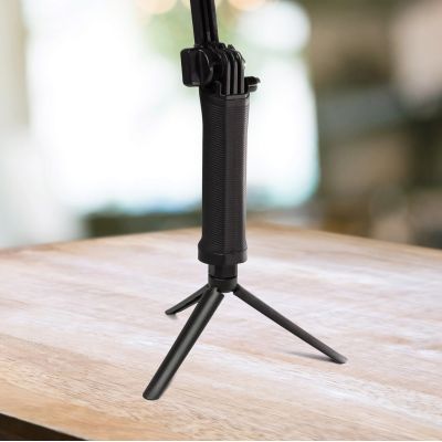 14. Statyw monopod 3 w 1 z uchwytem do selfie dla GoPro - czarny