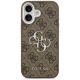 3. Etui Guess 4G Big 4G Classic Logo na iPhone 17 - brązowo-srebrne