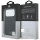 8. Etui Mercedes Plain Smooth Leather MagSafe do iPhone 17 Pro - czarne