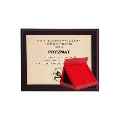 4. Podkład z tworzywa sztucznego z laminatem grawerowany + etui 305x245 mm