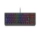22. KLAWIATURA DLA GRACZY GENESIS THOR 230 TKL DE RGB MECHANICZNA OUTEMU RED CZARNA HOT SWAP
