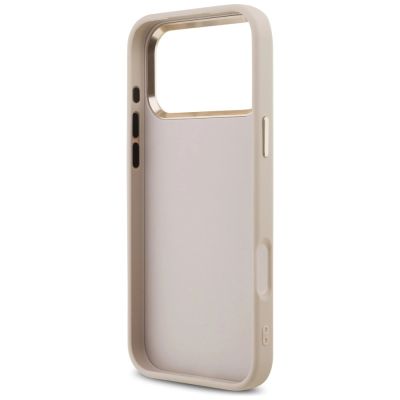 7. Etui Guess 4G Big 4G Classic Logo na iPhone 17 Pro Max - różowo-złote