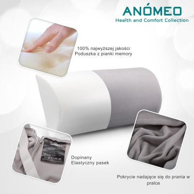 5. PODUSZKA POD GŁOWĘ PÓŁWAŁEK MAŁY ANOMEO