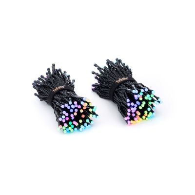 9. Inteligentne lampki choinkowe Twinkly 250 RGB 20m