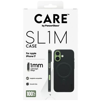 5. Etui CARE by PanzerGlass SL1M MagSafe na iPhone 17 - czarne