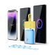 9. Powerbank Baseus Popsicle 5200mAh 20W z wbudowanym kablem Lightning (+ biały kabel Baseus Simple USB-C - USB-C 60W/20V/3A/30cm) - zółto-różowy