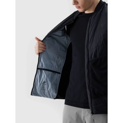 9. Kamizelka męska do biegania w terenie z wypełnieniem primaloft black eco 4F