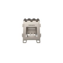 Kuchenka Fortress Titanium Wood Stove Fire-Maple