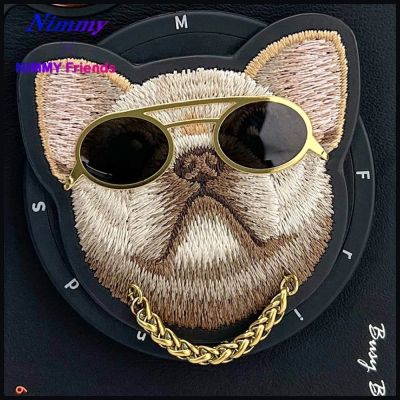 8. Etui Nimmy Glasses Cool nag MagSafe na iPhone 16 - czarne