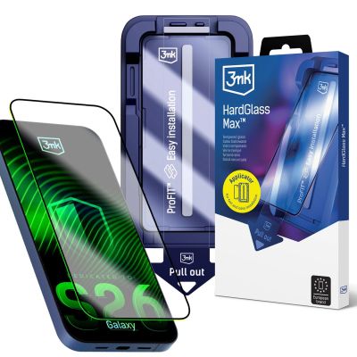 Szkło hartowane 3mk HardGlass Max na Samsung Galaxy S26
