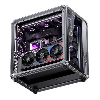 54. Jonsbo X400 Pro PC-Gehäuse, Midi-Tower, ATX, Tempered Glass - grau