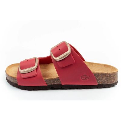 Bio Bio Buty laczki damskie klapki profilowane skóra naturalna