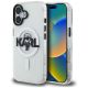 Etui Karl Lagerfeld IML Karl Sketch Logo MagSafe na iPhone 16 - przezroczyste